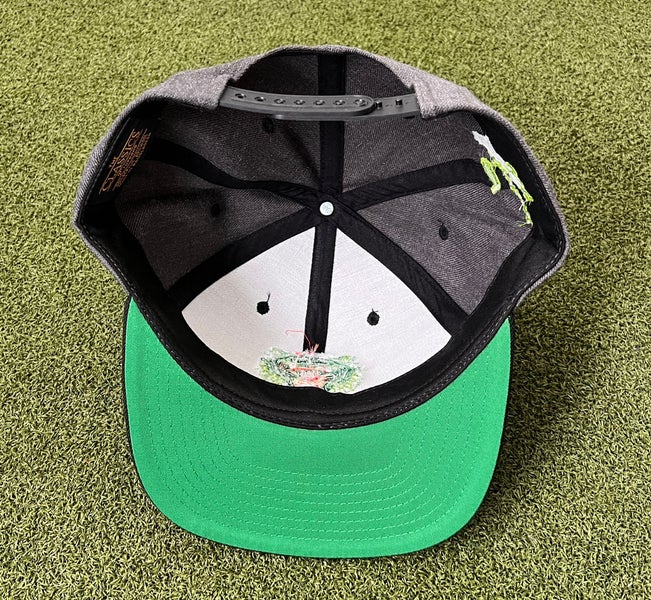 ChipnPutt Golf Green Tiger Snapback Hat, Gray/Black, Brand New!!