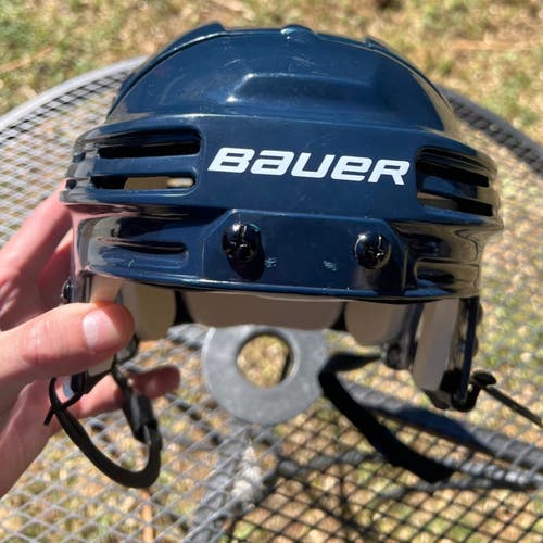 Used NAVY Medium Bauer 4500 Helmet