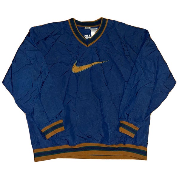 Vintage Nike Travis Scott Center Swoosh Big Logo Windbreaker Jacket XL/XXL  RARE SidelineSwap