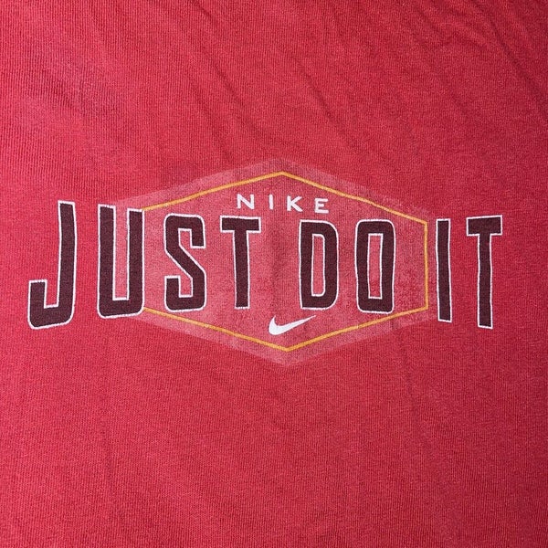 VINTAGE NIKE BASKETBALL CENTER SWOOSH 90s Silver TAG T SHIRT large polyester