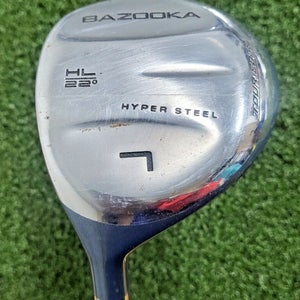 Tour Edge Bazooka 7 Fairway Wood 22*  / Left-Handed LH  / Ladies ~41.5" / jd6027