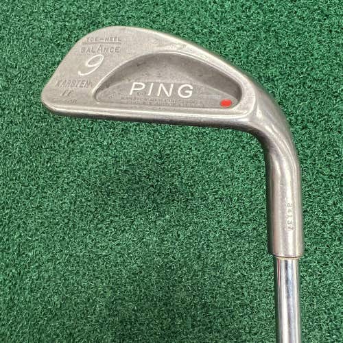 PING Karsten III Red Dot Single 9 Iron Golf Club Steel Shaft MRH