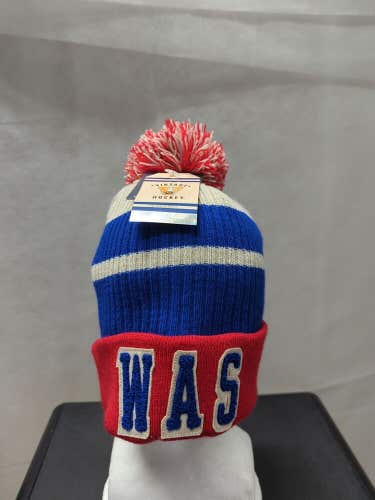 NWS Washington Capitals Winter Hat Fanatics Vintage Hockey NHL