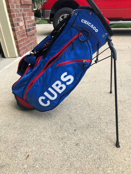 Chicago Cubs Golf Bag and Head Covers