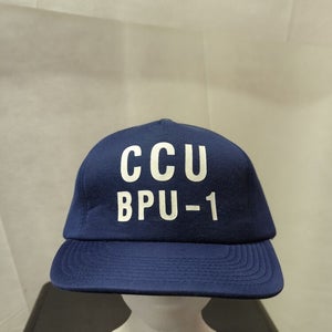 Vintage CCU BPU-1 Hanes All Foam Snapback Hat