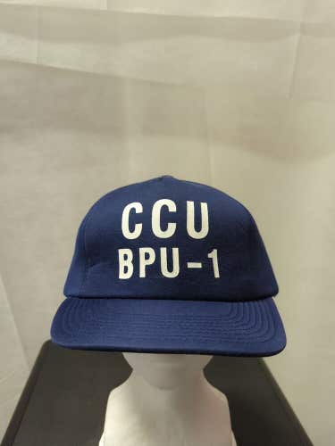 Vintage CCU BPU-1 Hanes All Foam Snapback Hat