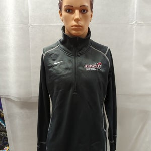 Arcadia University Knight Softball Nike 1/4 Zip Jacket Women's L NCAA