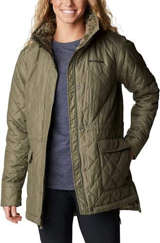 NWT Columbia Women's Copper Crest Novelty Jacket Stone Green Size Small