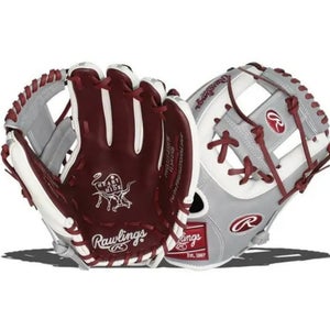 Rawlings Heart of the Hide Grey/Burgandy Baseline Glove 11.75"