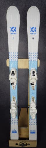 NEW VOLKL FLAIR JR SKIS SIZE 130 CM WITH MARKER BINDINGS
