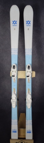 NEW VOLKL FLAIR JR SKIS SIZE 160 CM WITH MARKER BINDINGS