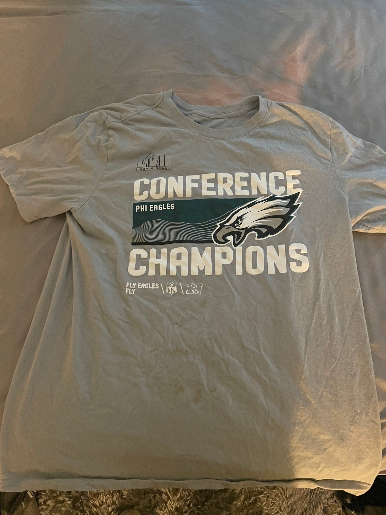 New Nike On Field Apparel Philadelphia Eagles T-Shirt Small & Medium