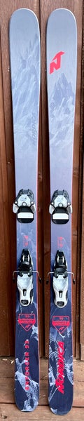 Used Men's 2018 Nordica 169 cm All Mountain Enforcer Skis With Bindings Max Din 13