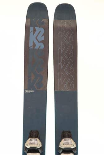 Used 2021 K2 Reckoner 122 Demo Ski with Bindings Size 191 (Option 220082)