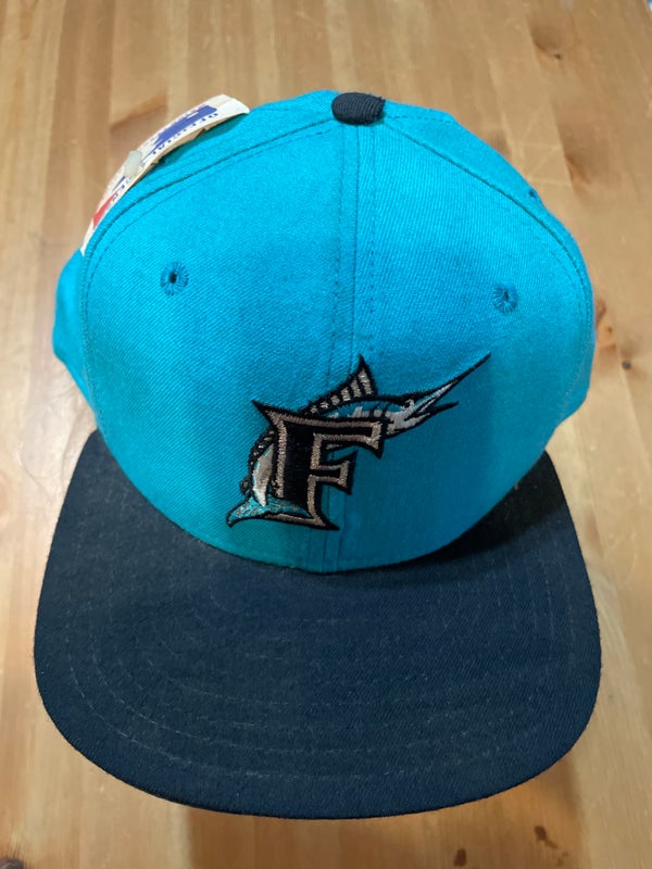 Florida Marlins Hat - Throwback Logo Vintage Colors