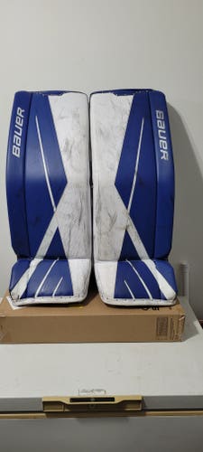 Used 33" Bauer Supreme 3S Goalie Leg Pads