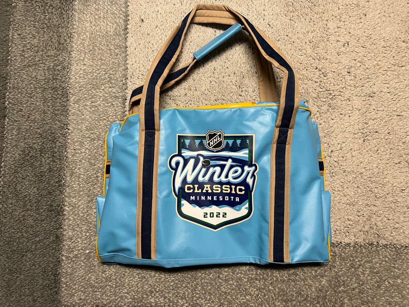St. Louis Blues Pro Stock Winter Classic Powder Blue Coaches Equipment Bag
