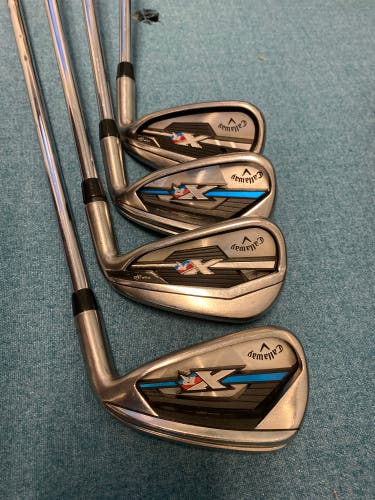 Men's Right Handed Regular Flex Steel Shaft XR Iron Set