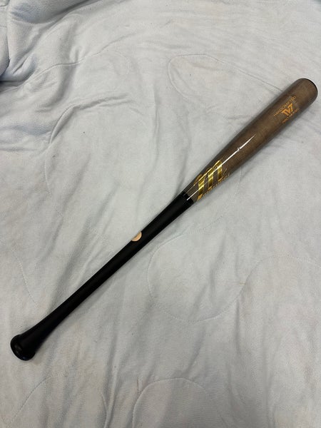Marucci TVT Pro Model Matte Black/Smoke 31"/28oz Maple Wood Bat (slight dent on barrel)
