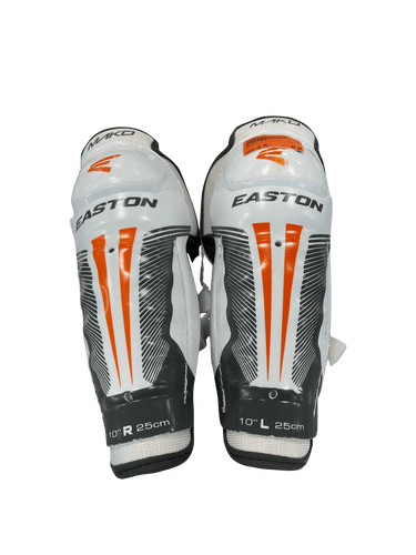 Used Easton Yfd 10" Hockey Shin Guards