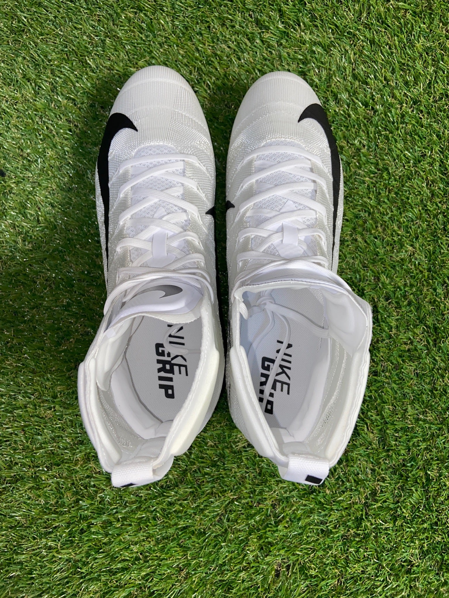 Nike Vapor Untouchable 3 Elite Cleats White AO3006-100 Men