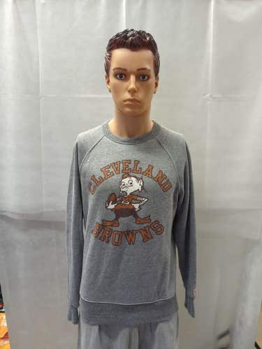 Cleveland Browns Homage Pullover Crewneck Sweater S NFL