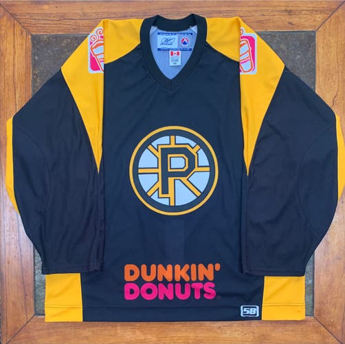 Providence Bruins Authentic CCM Black Game Worn Jersey