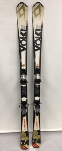 163 Volkl RTM 7.4 Skis