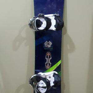 K2 Union Snowboard 164cm With Rossignol M/L Binding blue/black/white.