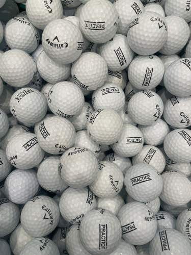 100 Practice Driving Range Golf Balls Assorted Brands