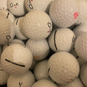 100 Cut Brand Golf Ball Mix 3 Piece Urethane Golf Balls 10