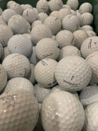 50 Titleist Pro V1 3A Used Balls Golf Balls AAA