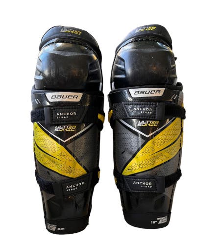 Bauer Supreme Ultrasonic Youth Hockey Shin Guards