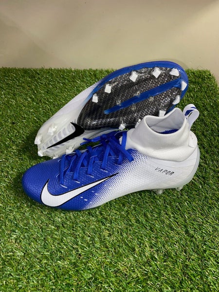 Nike Vapor Untouchable Pro 3 Blue White Football Cleats AO3021-145