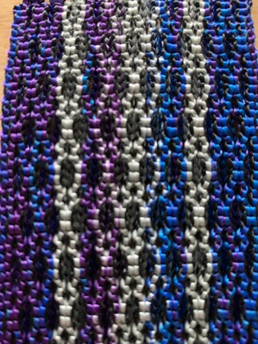 Force rhombus 10 mesh dynasty mesh purple Blue