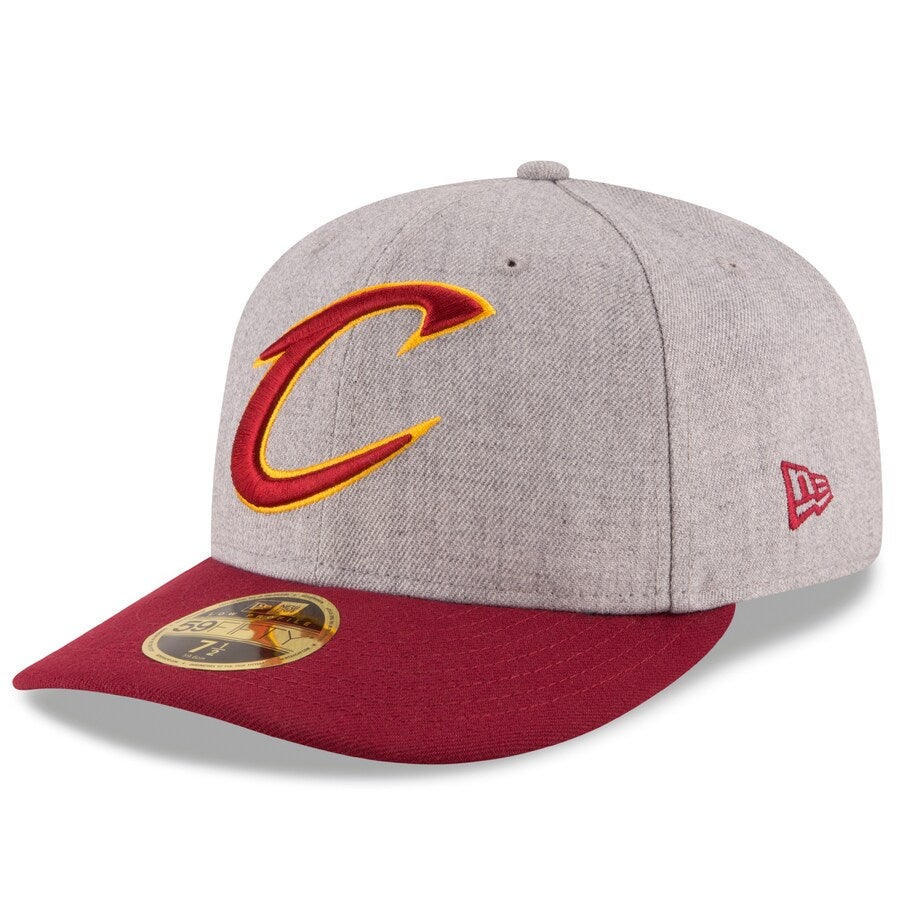 New Era Brown Low Profile Fitted Cap in Tan Size 7 3/4 | Cavaliers