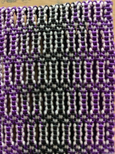 Force 10 Hexagon mesh dynasty mesh Purple Black