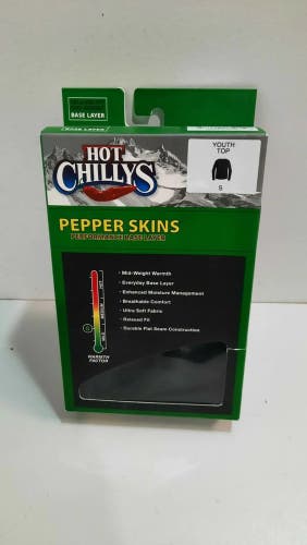 Hot Chillys Pepper Skins Performance Base Layer Size Youth Small Shirt Winterwea