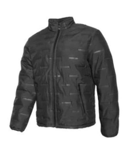 Lee Hanton Men's Puffer Down Winter Stretch Jackets w/ Woven Pattern Small-XXL B