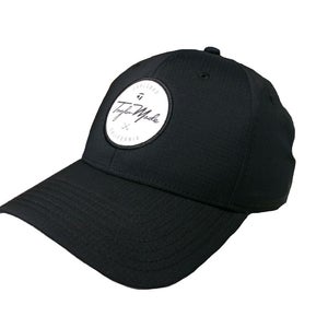 NEW TaylorMade Circle Patch Radar Black Adjustable Golf Hat/Cap