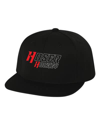 Hoser Hockey Black Snapback Hat