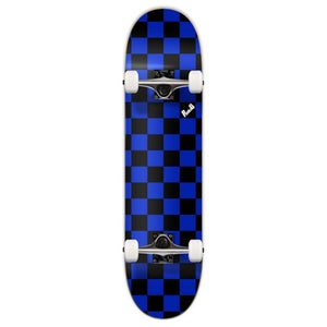 Checker Blue Skateboard