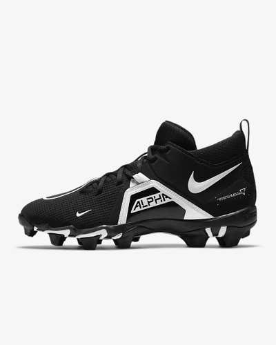 Nike Alpha Menace 3 Shark Black Football Cleat CV0584-001 ----- SIZE 12m WIDE!!