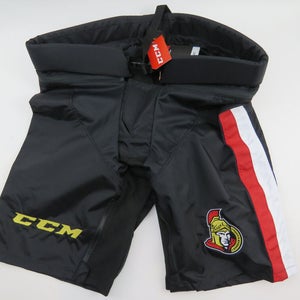 New! CCM Tacks Ottawa Senators NHL Pro Stock Hockey Player Girdle Pant Shell XL