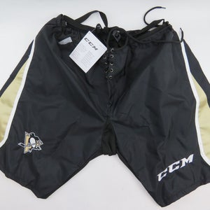 New! CCM PP10 Pittsburgh Penguins NHL Pro Stock Ice Hockey Player Pant Shell XL