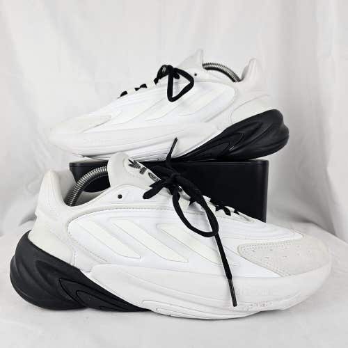 Mens Size 9 Adidas OZELIA GZ4298 White Black Comfort Sneakers