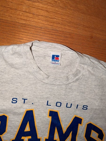 Vintage NFL (Lee) - St. Louis Rams Helmet T-Shirt 2001 Large