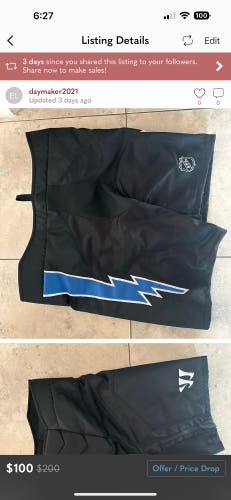 Tampa bay lightning pant shells