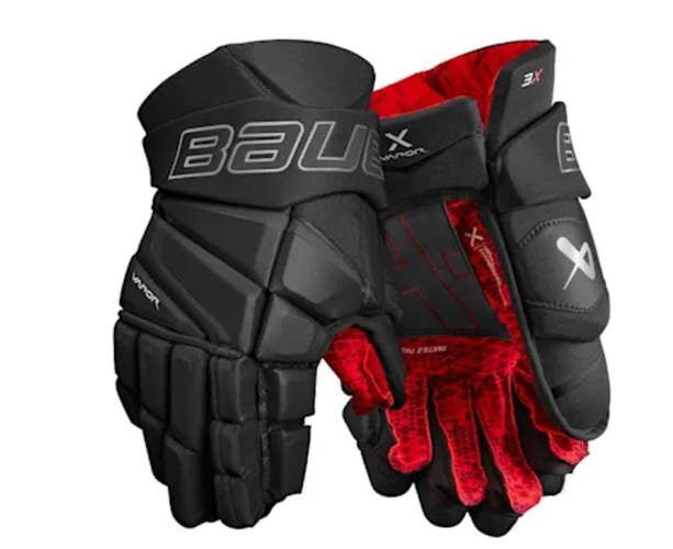 Used Bauer Vapor 3X Gloves 13"