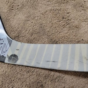 CORY SCHNEIDER 19'20 Signed New Jersey Devils NHL Game Used Hockey Stick